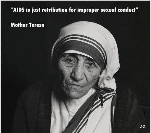 Kako je majka Tereza opisala AIDS