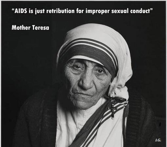 Kako je majka Tereza opisala AIDS
