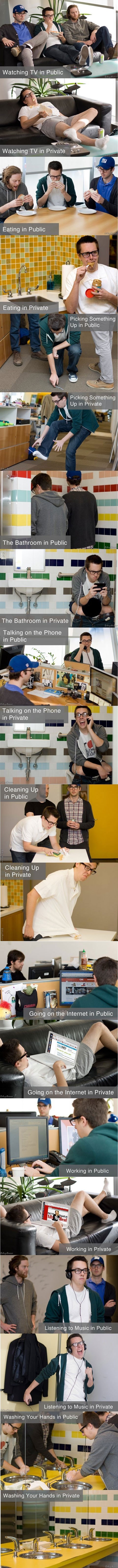 Kakvi smo u javnosti, a kakvi privatno?