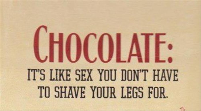 Čokolada - seks za koji ne treba priprema