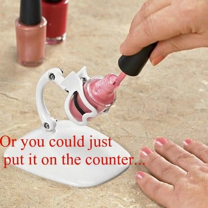 Ne dao bog da jednostavno stavi na pult, treba trošit pare