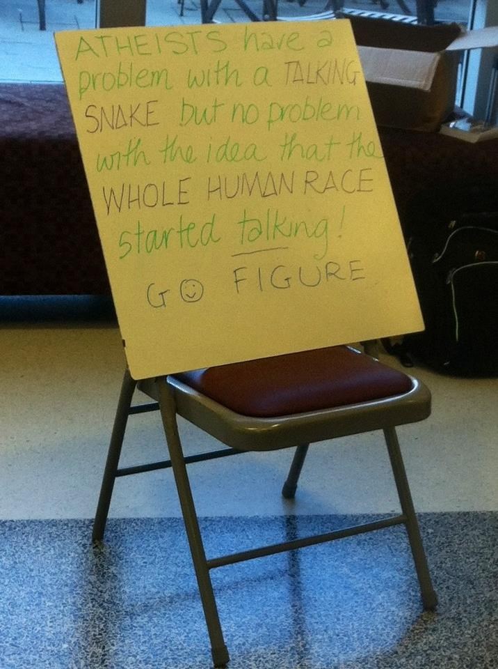 Vjernik se pokušao osvetiti ateistima - WTF?