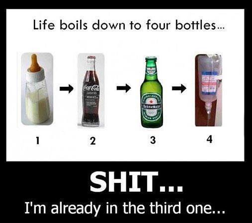 Četiri najvažnije boce u životu - na kojoj si?