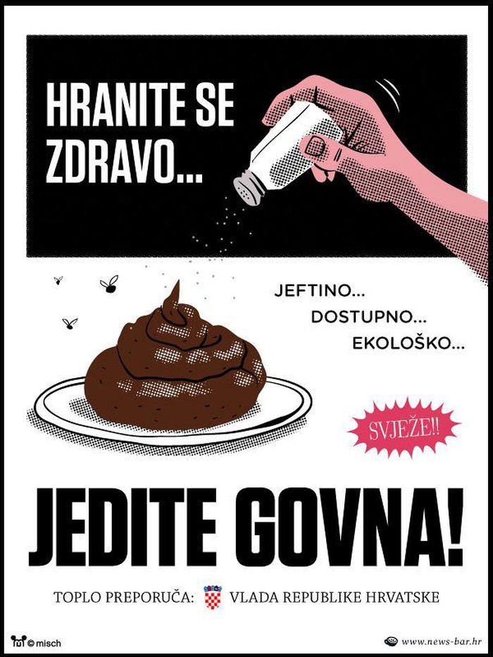Jedite govna - sponzorira Vlada RH