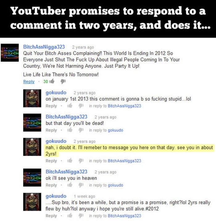 YouTube komentator čekao 2 godine da isprda budalu