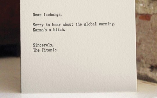 Titanik s globalnim zagrijavanjem konačno dočekao osvetu