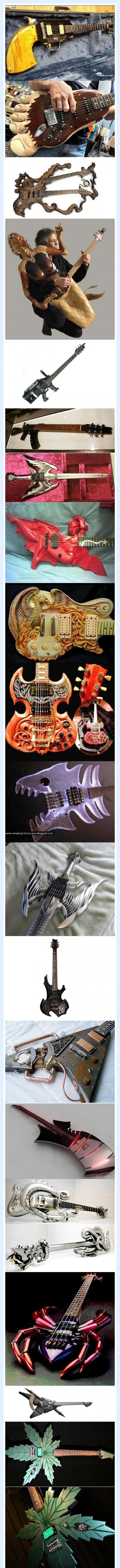 Munjene električne gitare za ljubitelje egzotike