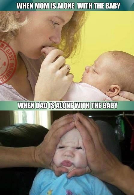 Tate su kreativniji s bebama