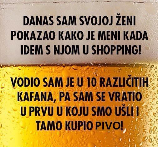 Žene, eto vam kako je nama kad s vama moramo u šoping!