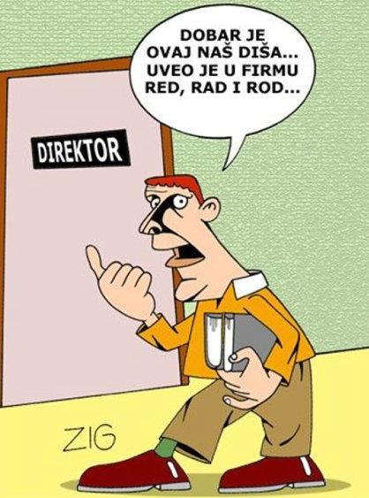 Bolje veza, nego diploma - red, rad i rod