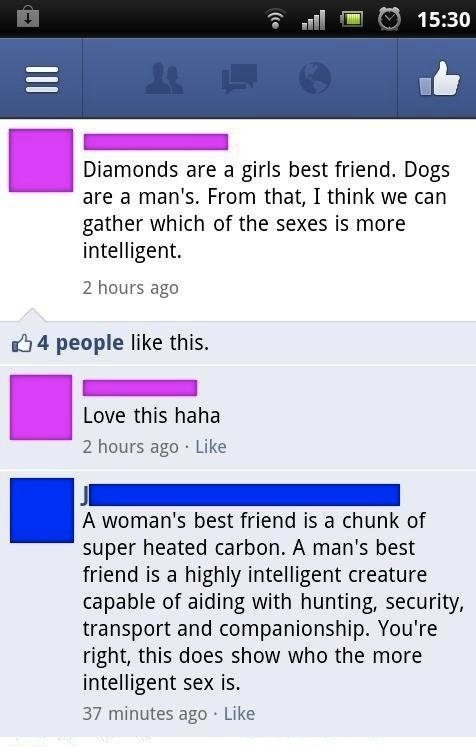 Žene su inteligentnije jer vole dijamante?