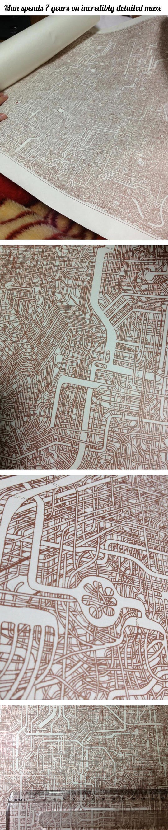 Lik potrošio 7 godina na izradu labirinta