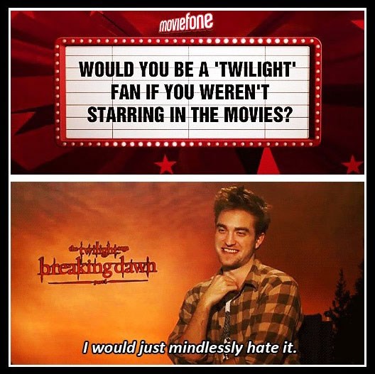 Čak i sami glumci preziru patetični "Sumrak"