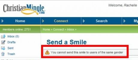 Stroga pravila na kršćanskoj stranici za upoznavanje