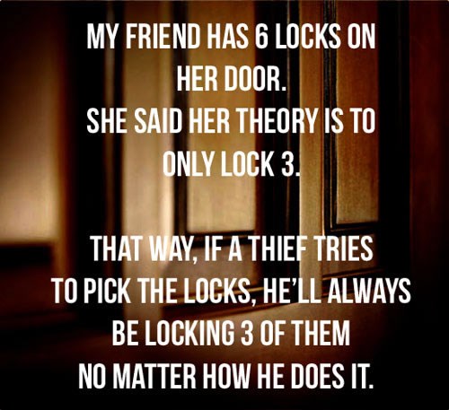 Kako natjerati provalnika da radi sa protiv sebe:D