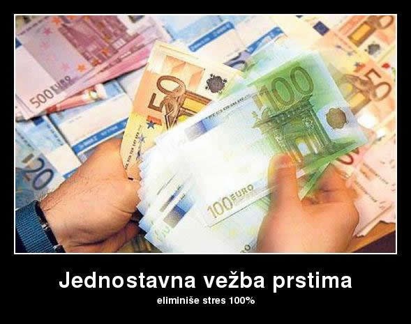 Opuštajuće brojanje love najbolja je terapija