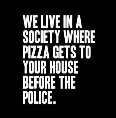 Tko ti prije stigne do kuće - pizza ili policija?