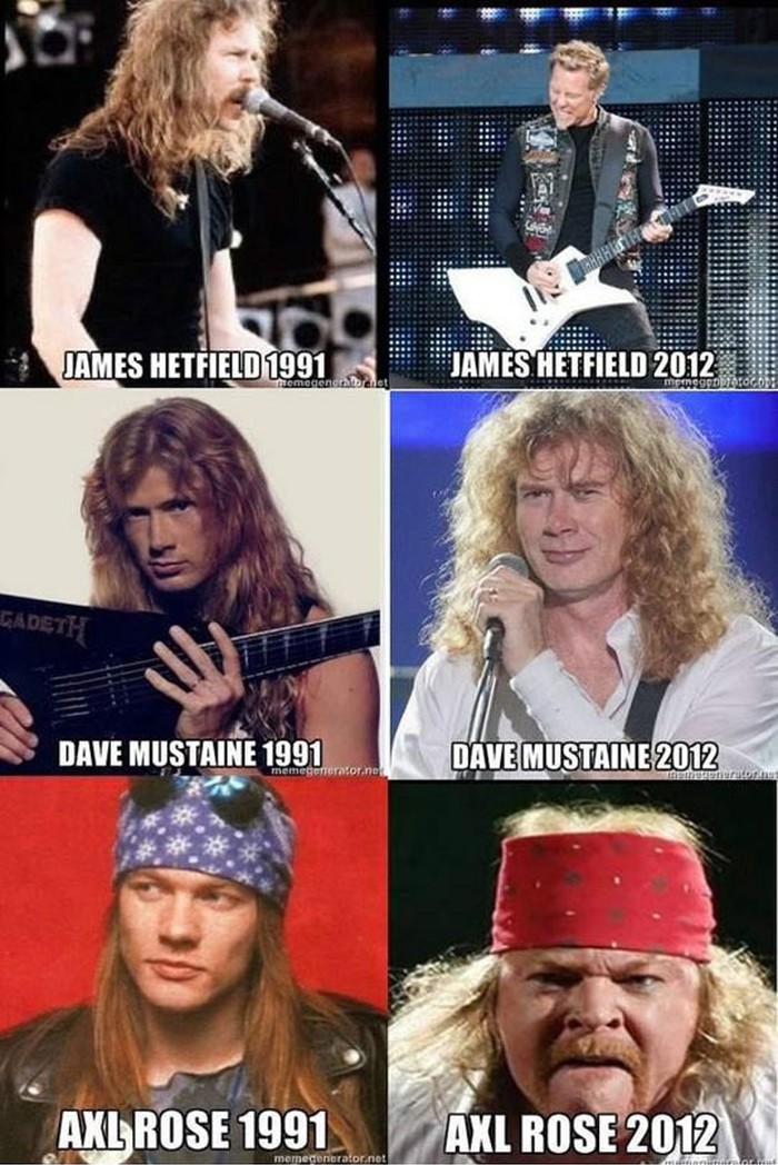 Ne stare svi metalci jednako dobro - Axl Rose olupina