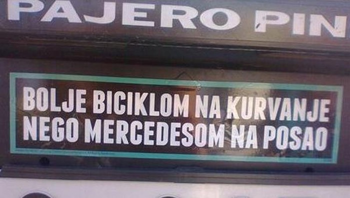 Kurvanje ili Mercedes - biraj