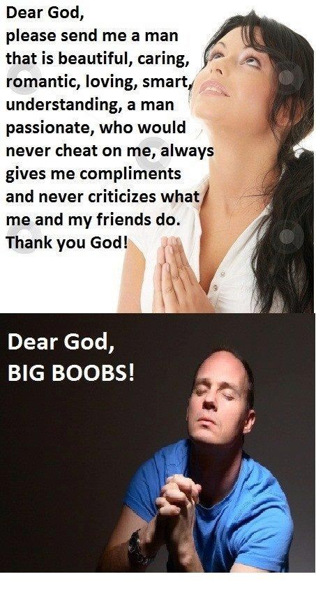 Muškarci su jednostavni - zar traže toliko puno?