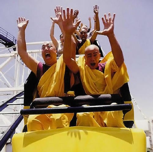 Budistički redovnici na toboganu smrti