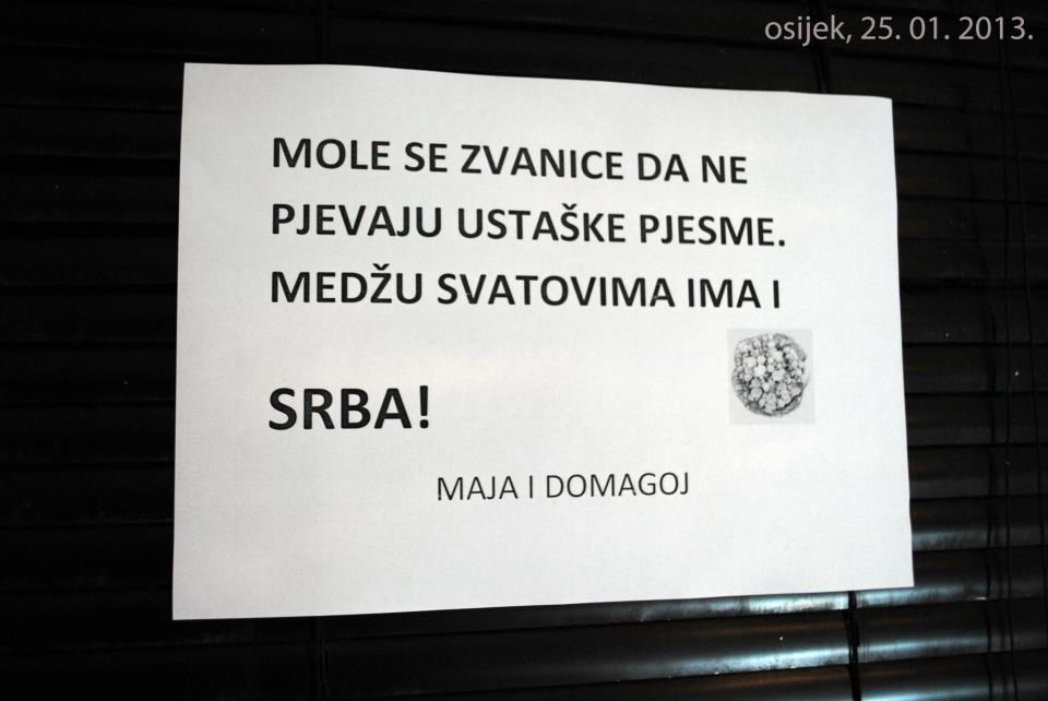 Ustaše, pozor - Srbi među svatovima!