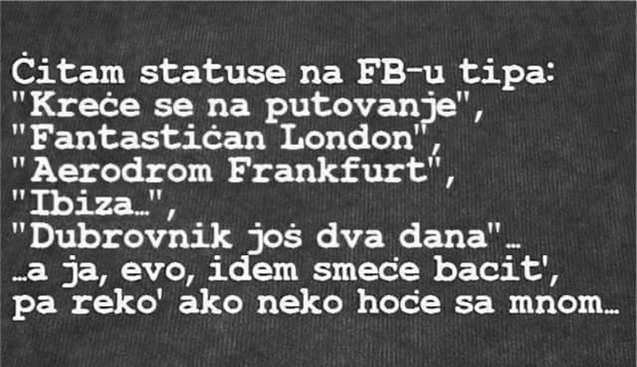 Hoće biti šta od ljetovanja?