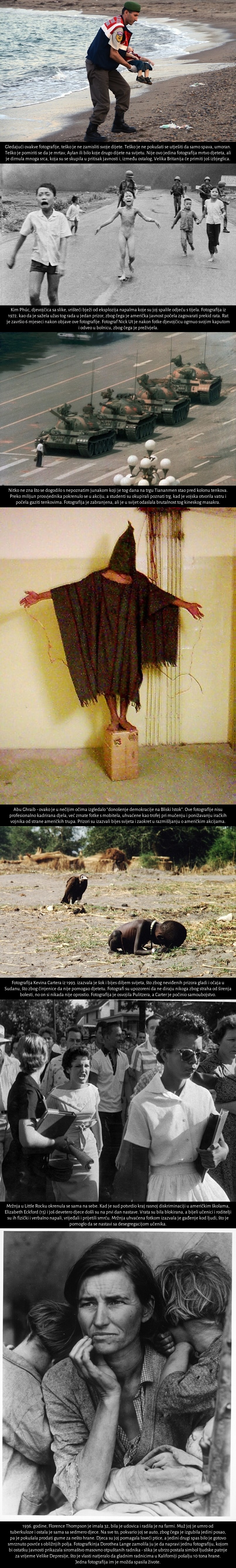 GALERIJA: Slavne fotografije koje su uzdrmale svijet!