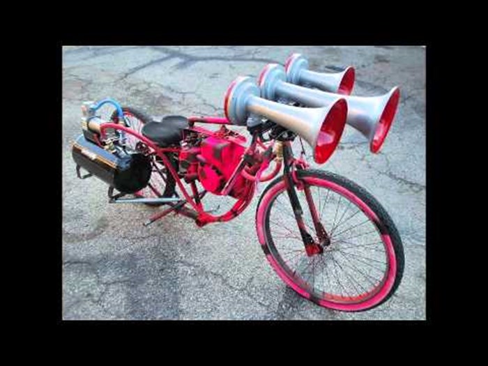 Loudest Homemade motor bike