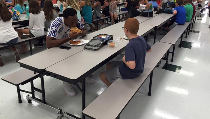 Mother shares heartfelt Facebook post about son having lunch with FSU's Travis Rudolph