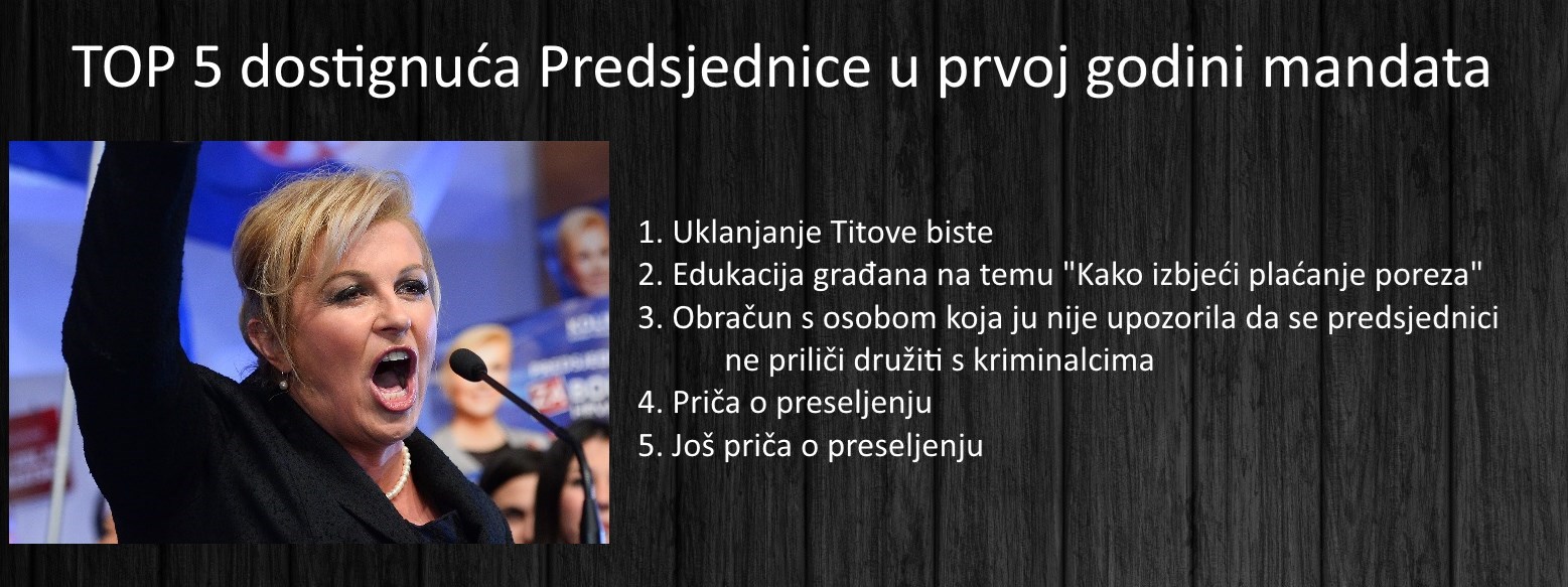 Top dostignuća Predsjednice u prvoj godini mandata
