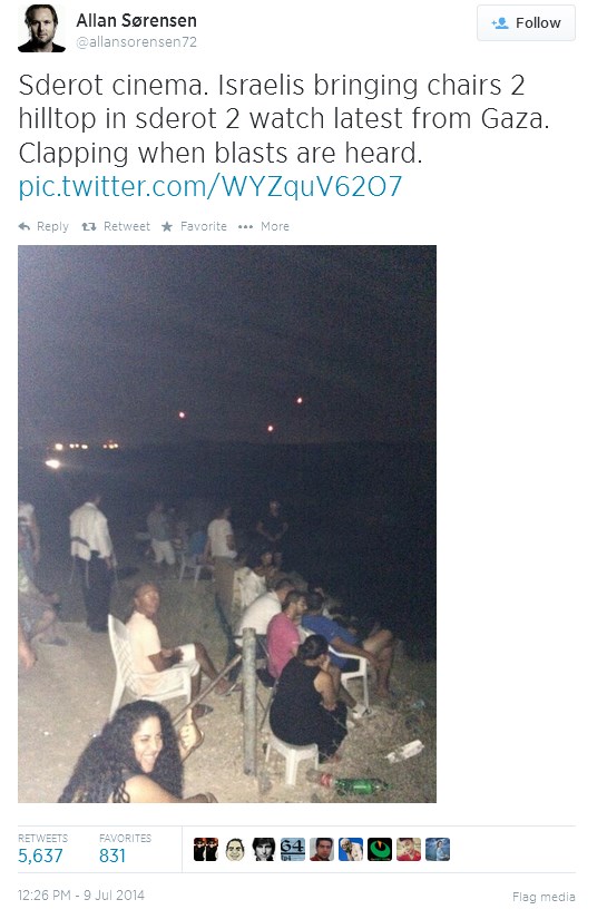 Radost tudjem krvoprolicu i smrti uz aplauz