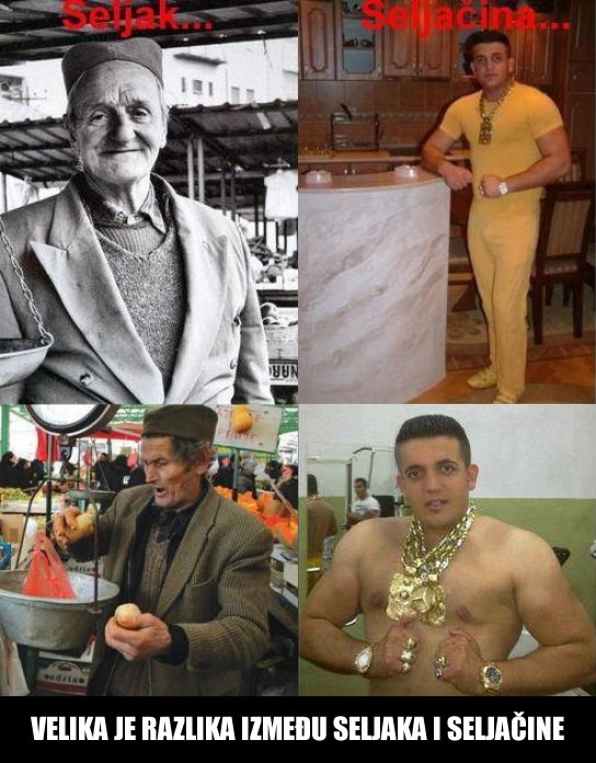 Znaš li razliku između seljaka i seljačine?