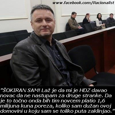 Tompson ne može biti kriv jer je domoljub