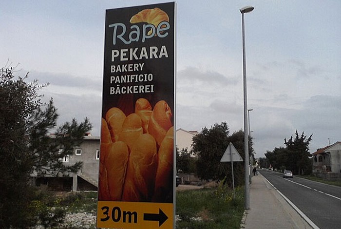 "Rape" bakery