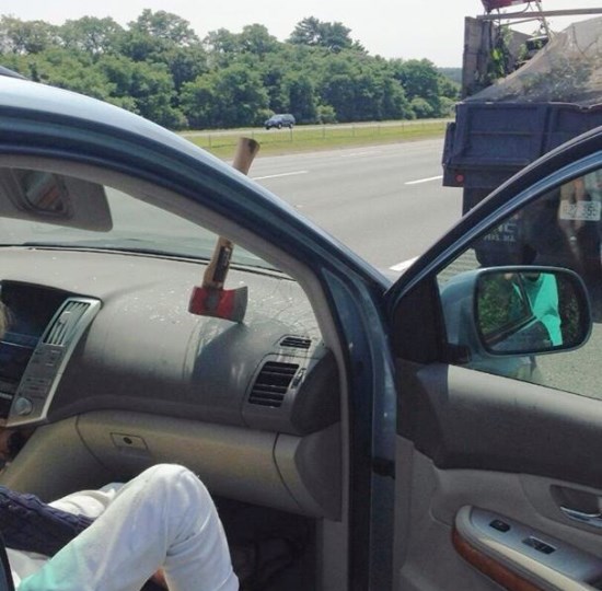 Srećom, imala je pojas