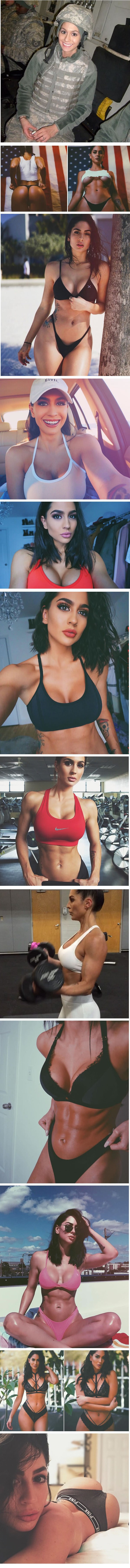 Bivša vojnikinja pretvorila se u fitness modela savršene figure