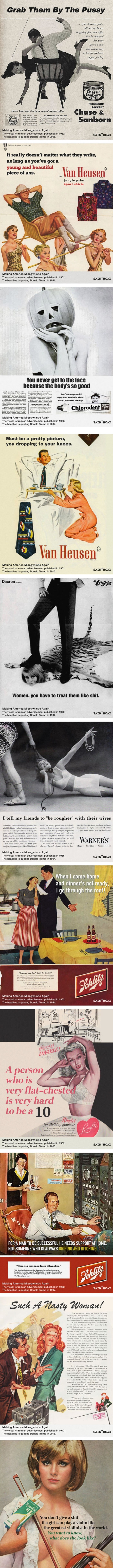 Ove nevjerojatne seksističke reklame iz pedesetih su gore od bilo kojih izjava nepromišljenih političara!