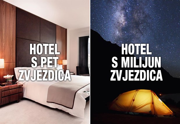 Kako izgleda hotel s milijun zvjezdica?