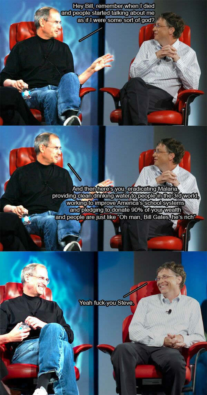 Jobs vs. Gates: Tko je veća faca?