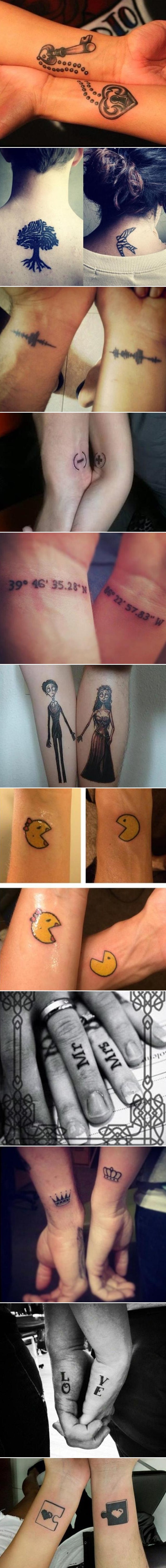 Galerija: Tetovaže za parove