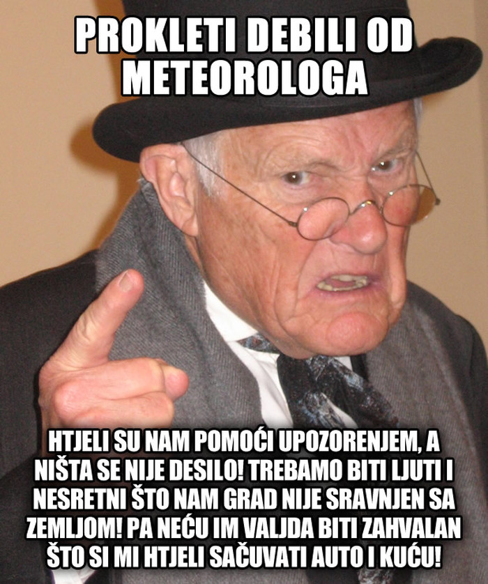 Hrvati ljuti na meteorologe: Zašto nam nije razbilo aute!?
