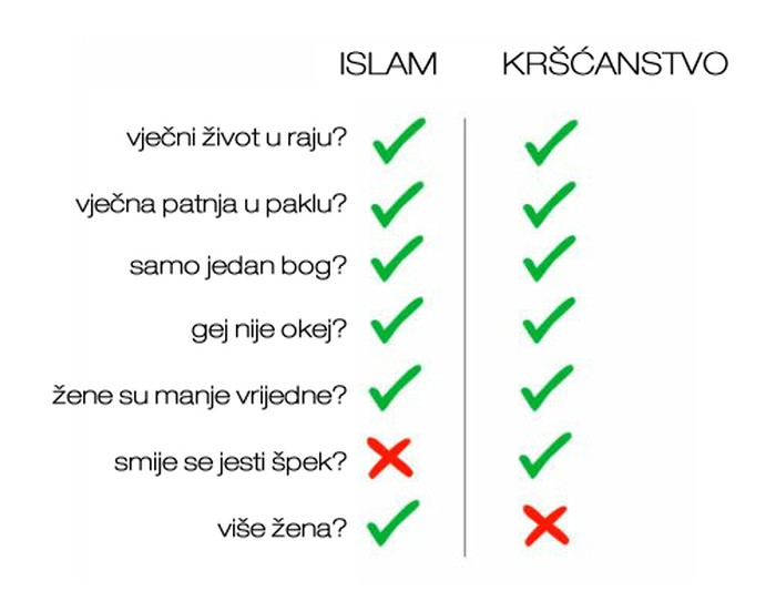 Težak izbor: Žene ili špek?
