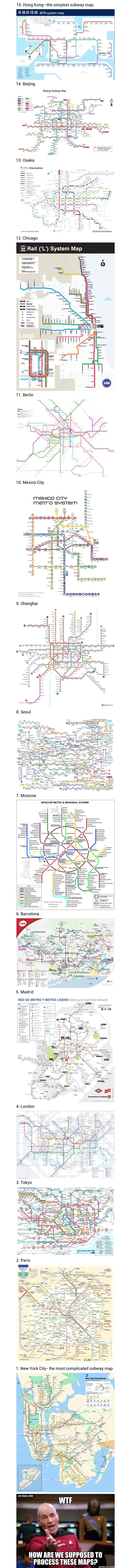 KOJI SVJETSKI GRAD ima najkompliciraniju mrežu podzemne željeznice?