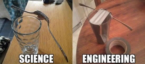 Razlika između znanstvenika i inženjera