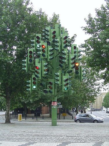 Semafor ili božićno drvce?