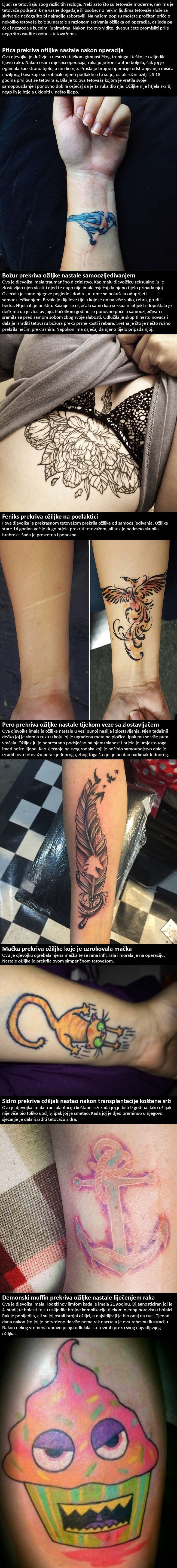 Sedam tetovaža iza kojih se kriju ožiljci i dirljive priče