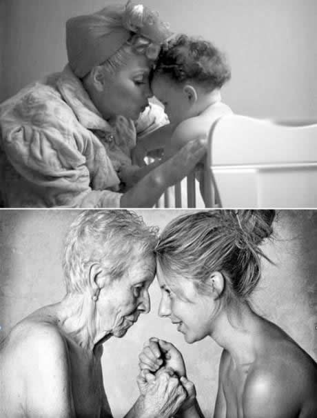 Vrijeme leti tako brzo: Mama i kćer nekad i sad