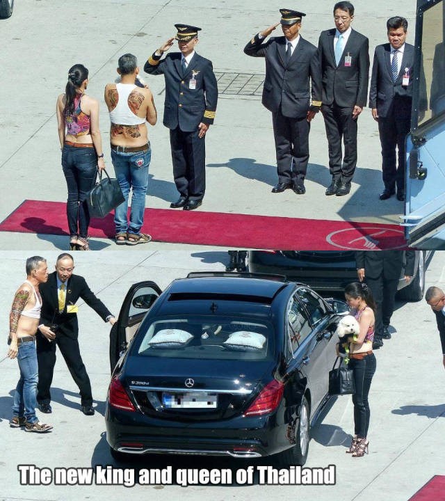 NIJE ŠALA: Ovo na slici je budući kralj Tajlanda?!