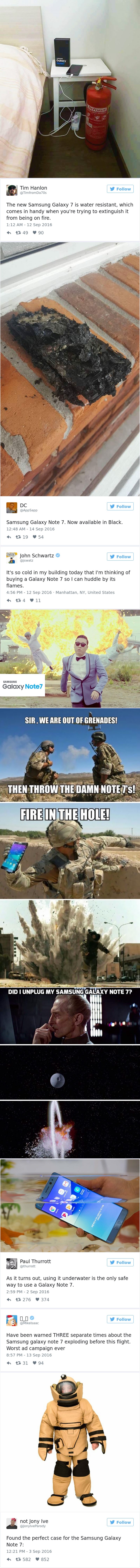 Samsungov najnoviji mobitel nestaje u eksplozijama, a internet se sprda na najjače